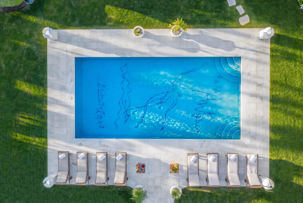 unique private pool Puerto Banus